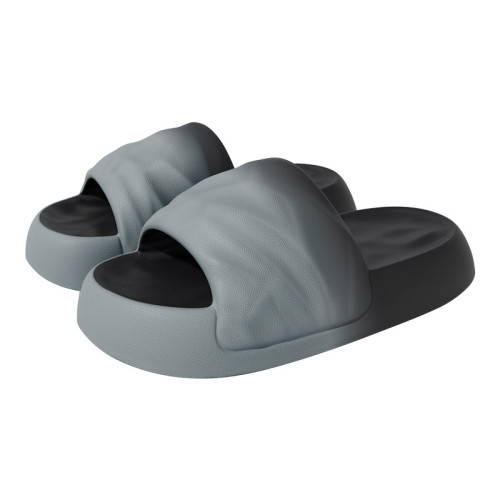 漸變幾何拖鞋男款夏季厚底踩屎感戶外穿潮流室內軟底防滑新款男士 漸變幾何拖鞋男款夏季厚底踩屎感戶外穿潮流室內軟底防滑新款男士