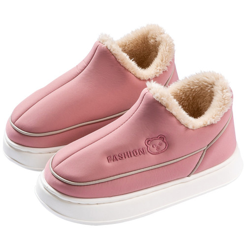 包跟棉拖鞋女士冬季新款厚底加絨保暖情侶居家用踩屎感高幫棉鞋男 包跟棉拖鞋女士冬季新款厚底加絨保暖情侶居家用踩屎感高幫棉鞋男