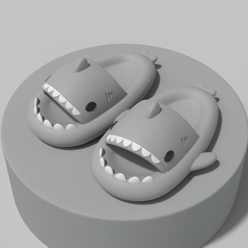 【】2代兒童鯊魚拖鞋夏季 【】2代兒童鯊魚拖鞋夏季