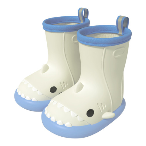 鯊魚雨鞋女款成人夏季時尚外穿膠鞋防滑新款可愛水靴子短筒雨靴子 鯊魚雨鞋女款成人夏季時尚外穿膠鞋防滑新款可愛水靴子短筒雨靴子
