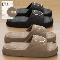 踩屎感拖鞋男夏季室內家居浴室厚底家用防滑外穿eva涼拖鞋女