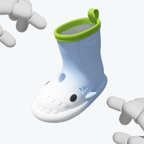 鯊魚雨鞋女款2023新款室外厚底防水膠鞋戶外防滑乳膠軟底卡通雨靴 鯊魚雨鞋女款2023新款室外厚底防水膠鞋戶外防滑乳膠軟底卡通雨靴