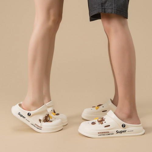 eva洞洞鞋女夏學生韓版外穿護士包頭軟底防滑沙灘情侶涼拖鞋 eva洞洞鞋女夏學生韓版外穿護士包頭軟底防滑沙灘情侶涼拖鞋