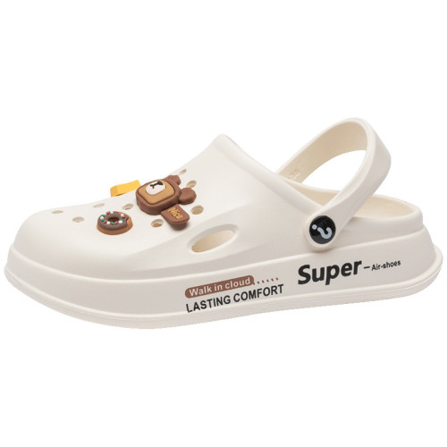 eva洞洞鞋女夏學生韓版外穿護士包頭軟底防滑沙灘情侶涼拖鞋 eva洞洞鞋女夏學生韓版外穿護士包頭軟底防滑沙灘情侶涼拖鞋