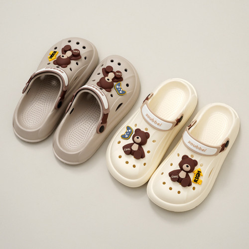 2025新款洞洞鞋情侶厚底防滑踩屎感外穿沙灘防臭包頭兩穿 拖鞋男 2025新款洞洞鞋情侶厚底防滑踩屎感外穿沙灘防臭包頭兩穿 拖鞋男