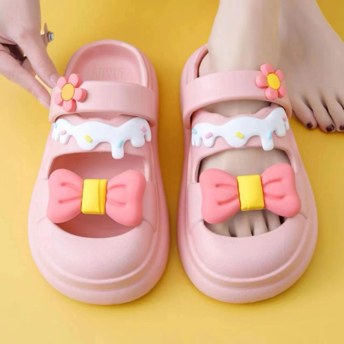 新款洞洞鞋女款厚底增高防滑時尚網紅可愛沙灘涼拖鞋外穿夏季 新款洞洞鞋女款厚底增高防滑時尚網紅可愛沙灘涼拖鞋外穿夏季