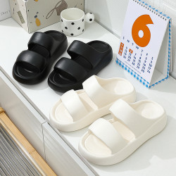 涼拖鞋 浴室家用洗澡居家防滑室內加厚厚底eva踩屎感情侶夏季拖鞋