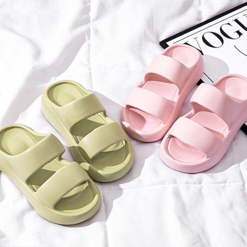 涼拖鞋 浴室家用洗澡居家防滑室內加厚厚底eva踩屎感情侶夏季拖鞋