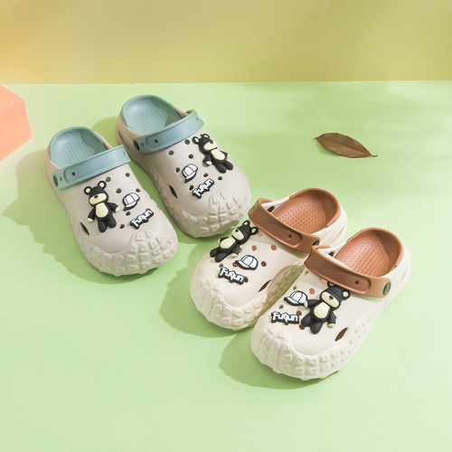 2025新款輪胎洞洞鞋厚底防滑防臭夏季外穿時裝上班可愛包頭涼拖鞋 2025新款輪胎洞洞鞋厚底防滑防臭夏季外穿時裝上班可愛包頭涼拖鞋