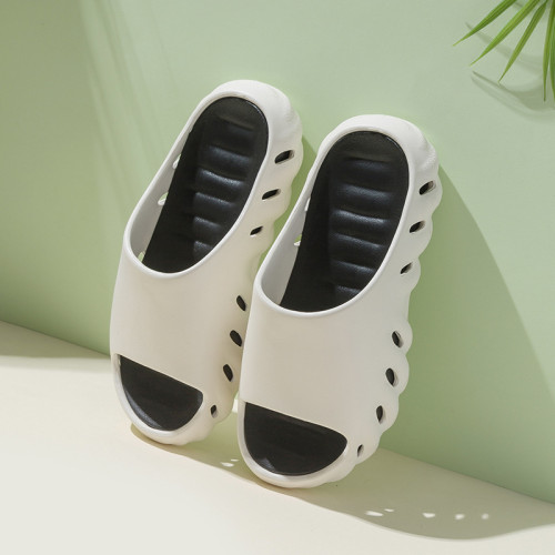 拖鞋男2025夏季新款休閒厚底踩屎感防滑涼拖室外沙灘一字拖供