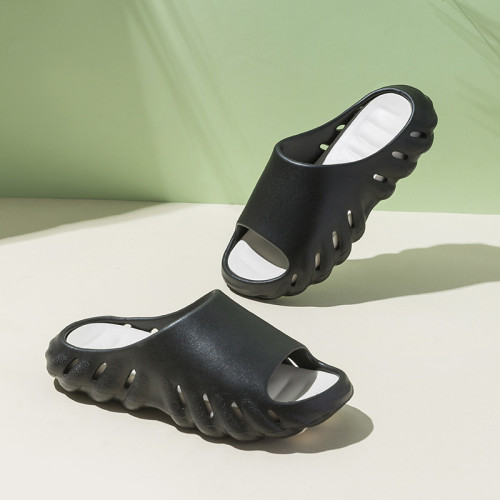 拖鞋男2025夏季新款休閒厚底踩屎感防滑涼拖室外沙灘一字拖供