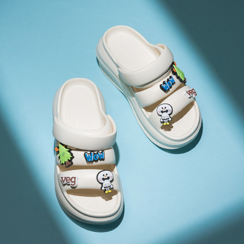 2025夏季新款女式涼鞋厚底韓版時尚外穿休閒沙灘涼鞋 2025夏季新款女式涼鞋厚底韓版時尚外穿休閒沙灘涼鞋