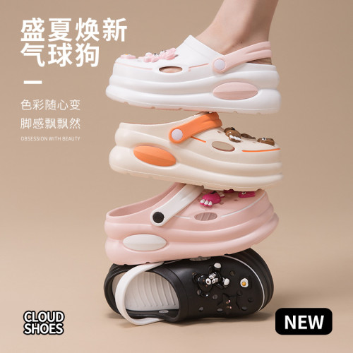 2025新款時尚DIY女士洞洞鞋厚底Eva沙灘外穿花園鞋ins涼拖鞋t 2025新款時尚DIY女士洞洞鞋厚底Eva沙灘外穿花園鞋ins涼拖鞋t