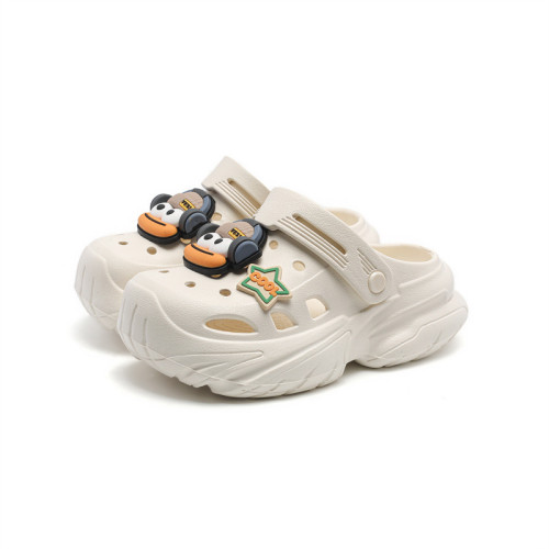 踩屎感洞洞鞋女士拖鞋夏季包頭鞋帶跟外穿女生沙灘鞋eva涼鞋 踩屎感洞洞鞋女士拖鞋夏季包頭鞋帶跟外穿女生沙灘鞋eva涼鞋