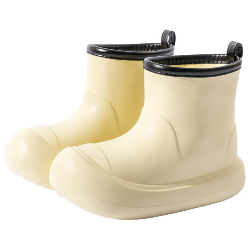 雨靴2024新款外穿厚底高幫時尚親子防滑防水雨鞋網紅戶外四季膠鞋