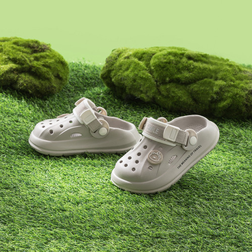 2024夏季中大童洞洞鞋成人女士涼拖鞋男士洞洞涼鞋親子洞洞鞋