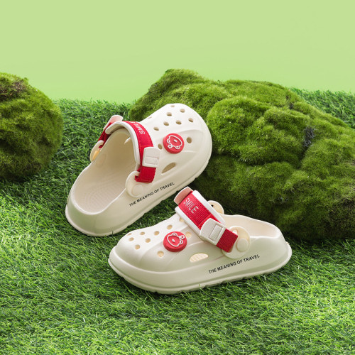 2024夏季中大童洞洞鞋成人女士涼拖鞋男士洞洞涼鞋親子洞洞鞋