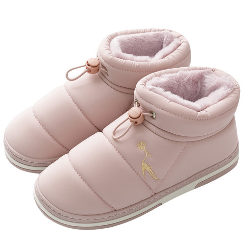 包跟棉拖鞋女冬季室內居家防滑厚底情侶外穿加絨保暖羽絨棉鞋男士 包跟棉拖鞋女冬季室內居家防滑厚底情侶外穿加絨保暖羽絨棉鞋男士