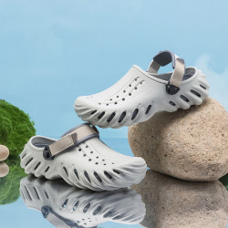 新款小白同款波波鞋Cross洞洞鞋卡洛池沙灘鞋軟底涼拖鞋 207937