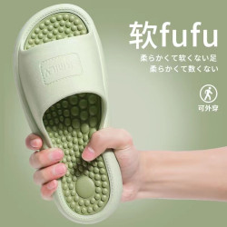 拖鞋夏季男士家用防滑防臭按摩室內家居踩屎感新款外穿涼拖鞋