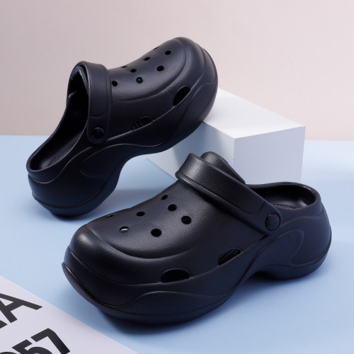 雲朵洞洞鞋女款夏季增高沙灘高跟包頭拖鞋外穿2025防滑厚底涼鞋女 雲朵洞洞鞋女款夏季增高沙灘高跟包頭拖鞋外穿2025防滑厚底涼鞋女