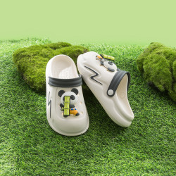 2025新款可愛兔子風車中小童洞洞鞋居家外穿時尚透氣軟底涼拖