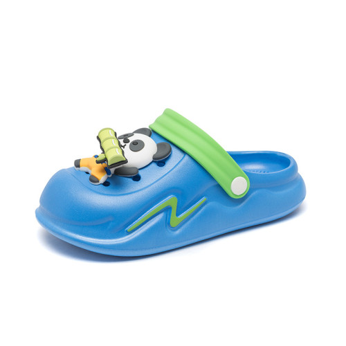 2025新款可愛兔子風車中小童洞洞鞋居家外穿時尚透氣軟底涼拖