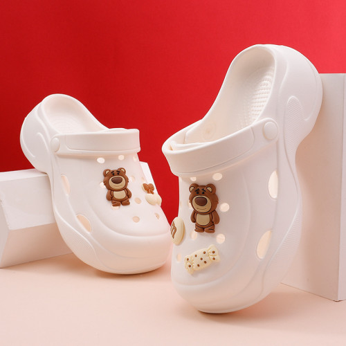 雲朵洞洞鞋女春夏新品時尚簡約女款厚底增高外穿涼拖鞋兩穿 雲朵洞洞鞋女春夏新品時尚簡約女款厚底增高外穿涼拖鞋兩穿