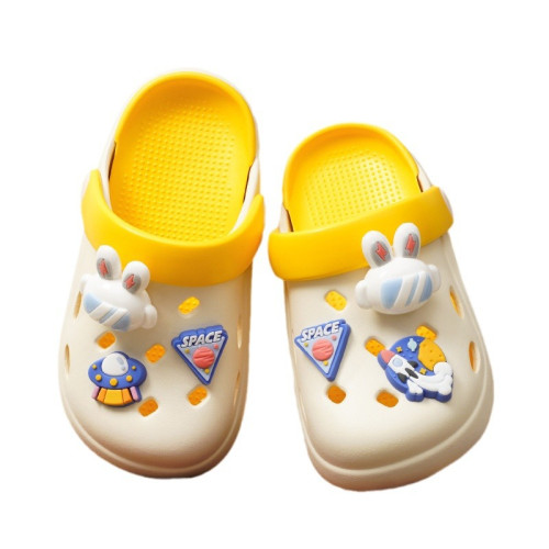 夏季兒童拖鞋涼拖鞋男童女童浴室防滑寶寶洞洞鞋小孩卡通可愛