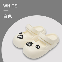 踩屎感洞洞鞋女士2025新款夏季外穿海邊沙灘兩穿防滑情侶涼拖鞋女