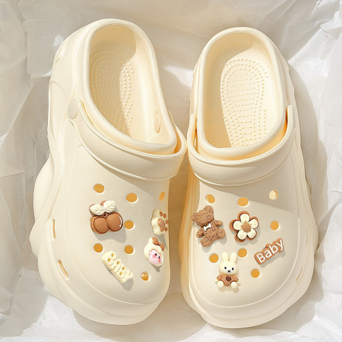 洞洞鞋厚底女士夏季外穿2025新款戶外沙灘ins包頭拖鞋女 洞洞鞋厚底女士夏季外穿2025新款戶外沙灘ins包頭拖鞋女