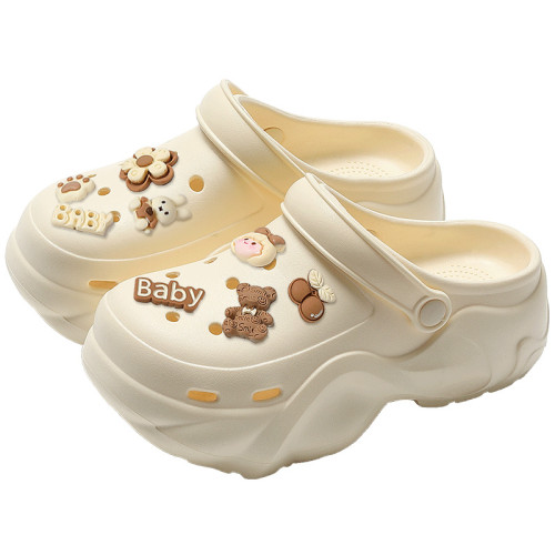 洞洞鞋厚底女士夏季外穿2025新款戶外沙灘ins包頭拖鞋女 洞洞鞋厚底女士夏季外穿2025新款戶外沙灘ins包頭拖鞋女