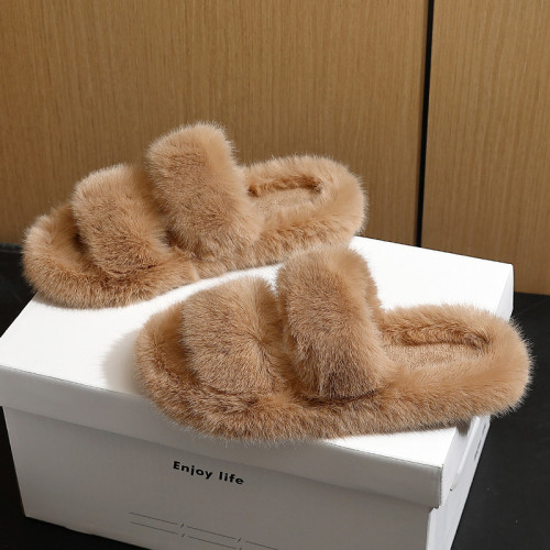 新款毛拖鞋女款外穿棉拖鞋女室內居家保暖拖鞋厚底防滑棉鞋 新款毛拖鞋女款外穿棉拖鞋女室內居家保暖拖鞋厚底防滑棉鞋