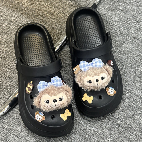 洞洞鞋配飾DIY釦件可愛卡通拖鞋鞋花可拆卸鞋釦創意立體裝飾卡扣