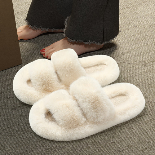 毛毛拖鞋女外穿棉拖鞋女室內居家保暖拖鞋厚底防滑毛絨棉拖鞋 毛毛拖鞋女外穿棉拖鞋女室內居家保暖拖鞋厚底防滑毛絨棉拖鞋