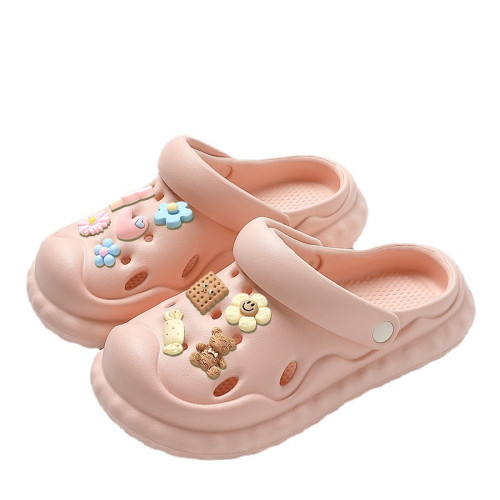 新款洞洞鞋女2025夏季外穿厚底網紅沙灘踩屎感包頭半涼拖鞋女夏天 新款洞洞鞋女2025夏季外穿厚底網紅沙灘踩屎感包頭半涼拖鞋女夏天