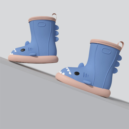 卡通鯊兒童雨鞋男女童小孩防滑防水2024新款小童幼兒寶寶可愛雨靴 卡通鯊兒童雨鞋男女童小孩防滑防水2024新款小童幼兒寶寶可愛雨靴