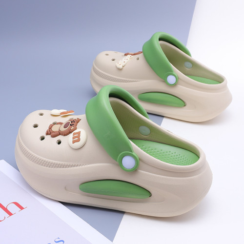 女士外穿夏季洞洞鞋兩穿情侶厚底高品質eva防滑潮流沙灘涼拖鞋男 女士外穿夏季洞洞鞋兩穿情侶厚底高品質eva防滑潮流沙灘涼拖鞋男