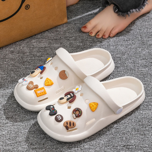 掌門狗洞洞鞋女款夏季2024新款卡通外穿厚底踩屎感防滑包頭半拖鞋 掌門狗洞洞鞋女款夏季2024新款卡通外穿厚底踩屎感防滑包頭半拖鞋