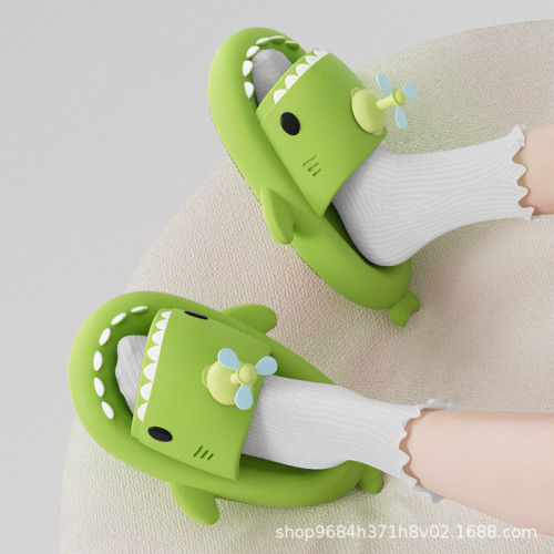 爆款小風車鯊魚拖鞋男女夏季二代抗菌4.0厚底鯊魚涼拖鞋 爆款小風車鯊魚拖鞋男女夏季二代抗菌4.0厚底鯊魚涼拖鞋