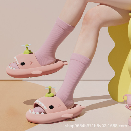 爆款小風車鯊魚拖鞋男女夏季二代抗菌4.0厚底鯊魚涼拖鞋 爆款小風車鯊魚拖鞋男女夏季二代抗菌4.0厚底鯊魚涼拖鞋