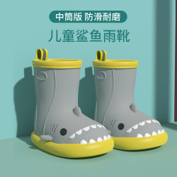 兒童雨鞋夏男童女款戶外卡通防水防滑幼兒園寶寶雨靴膠鞋小童水鞋