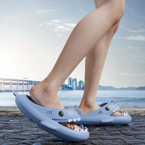 鯊魚人字拖男夏季外穿透氣防滑eva情侶沙灘涼拖鞋軟底夾角拖鞋女 鯊魚人字拖男夏季外穿透氣防滑eva情侶沙灘涼拖鞋軟底夾角拖鞋女