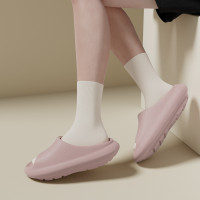 eva厚底踩屎感戶外拖鞋男情侶外穿防滑運動涼拖鞋女室內居家鞋女