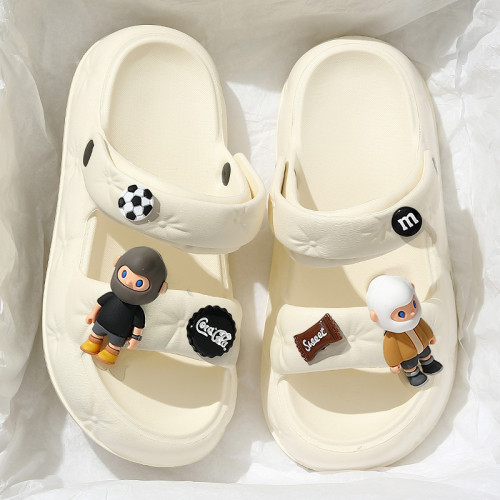 拖鞋eva拖鞋踩屎感涼拖女拖鞋厚底浴室拖鞋軟底防滑夏季休閒涼拖 拖鞋eva拖鞋踩屎感涼拖女拖鞋厚底浴室拖鞋軟底防滑夏季休閒涼拖