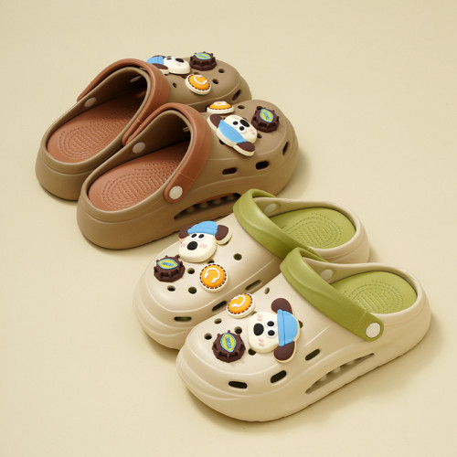 EVA洞洞鞋女款夏季外穿踩屎感增高厚底5CM防滑時尚網紅可愛沙灘鞋 EVA洞洞鞋女款夏季外穿踩屎感增高厚底5CM防滑時尚網紅可愛沙灘鞋