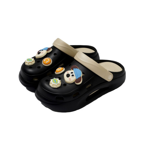 EVA洞洞鞋女款夏季外穿踩屎感增高厚底5CM防滑時尚網紅可愛沙灘鞋 EVA洞洞鞋女款夏季外穿踩屎感增高厚底5CM防滑時尚網紅可愛沙灘鞋