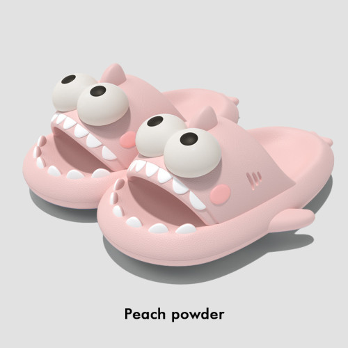 新款踩屎感大眼鯊拖鞋男夏季居家軟底防滑可外穿厚底情侶涼拖鞋 新款踩屎感大眼鯊拖鞋男夏季居家軟底防滑可外穿厚底情侶涼拖鞋