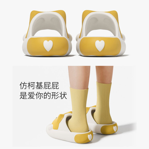 卡通涼拖鞋女夏季外穿可愛居家室內浴室拖鞋軟底防滑透氣情侶涼拖 卡通涼拖鞋女夏季外穿可愛居家室內浴室拖鞋軟底防滑透氣情侶涼拖