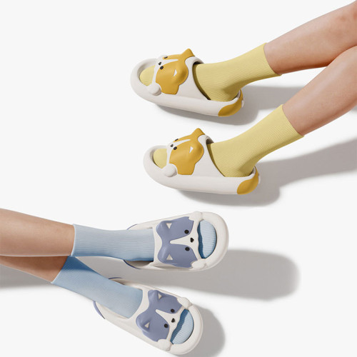 卡通涼拖鞋女夏季外穿可愛居家室內浴室拖鞋軟底防滑透氣情侶涼拖 卡通涼拖鞋女夏季外穿可愛居家室內浴室拖鞋軟底防滑透氣情侶涼拖